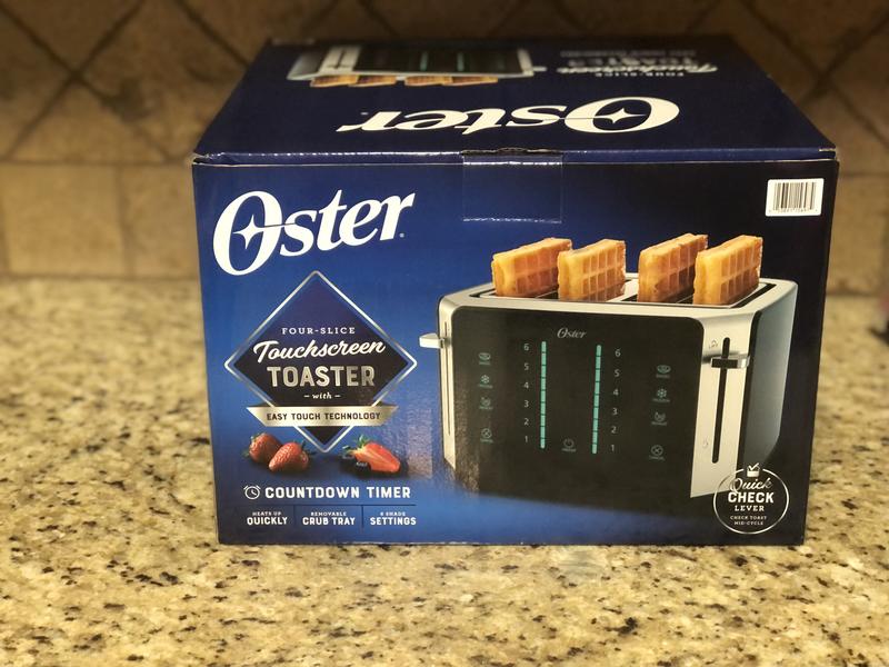 Oster, OSRTSSTTRWF4SN, 4-slice Toaster, 1, Stainless Steel 