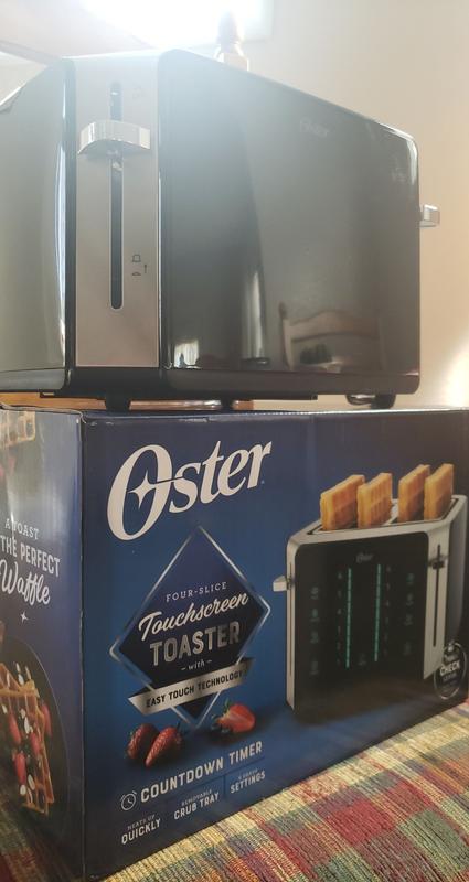 Oster 2-Slice Touchscreen Toaster with Easy Touch Technology and