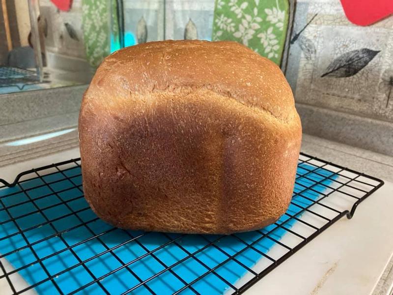 A perfect loaf of White bread