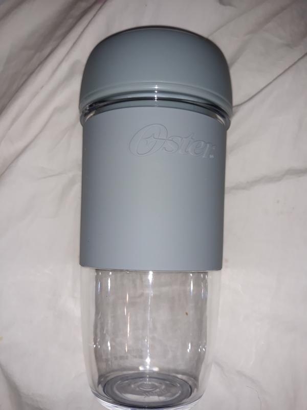 Oster Blend Active Portable Blender with Drinking Lid, USB Chargeable, Gray