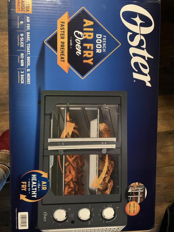 Oster XL French Door Air Fryer Unboxing Review and How to Use