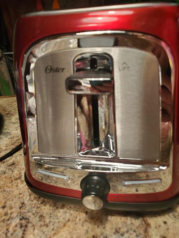 Oster 2 Slice Toaster Metallic Red