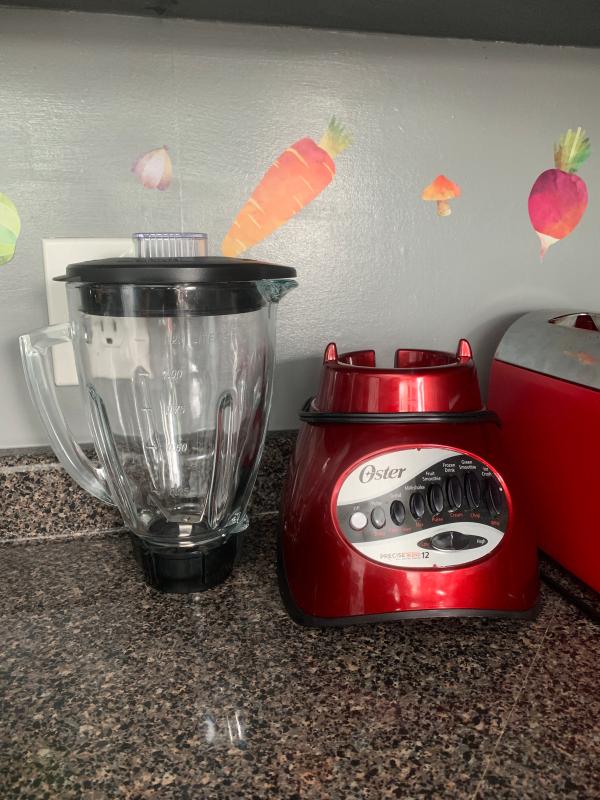 Oster Fresh Easy Precise 12 Speed Blender Red - Office Depot