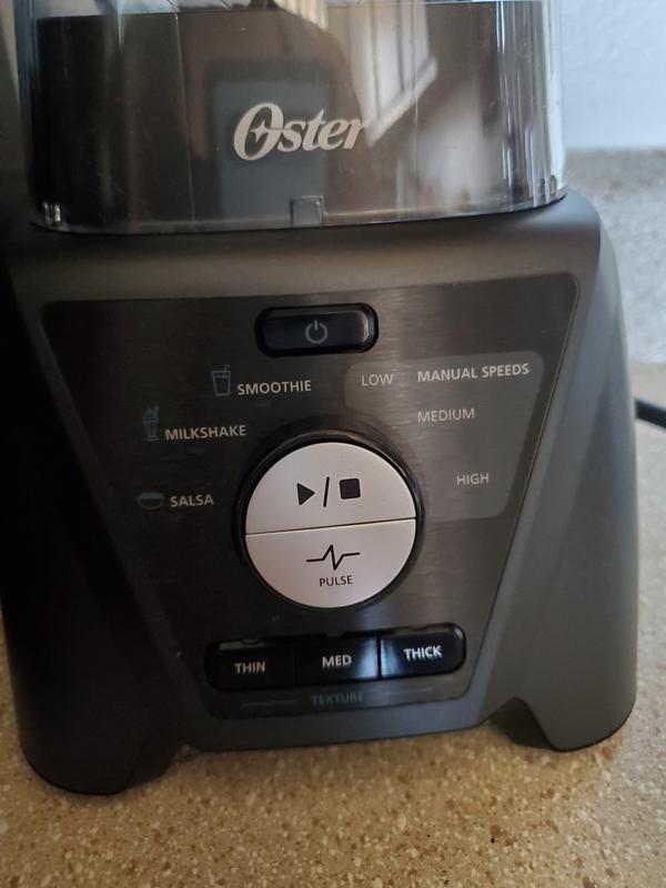 Oster Pro Blender w/ Texture Select Settings Portable Cups