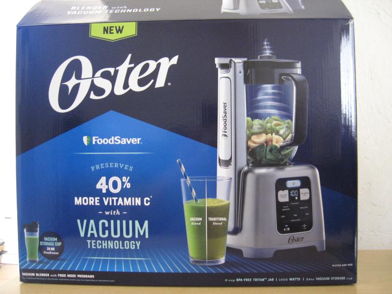 Oster® Performance Blender with FoodSaver Vacuum Sealing System, Brushed  Nickel