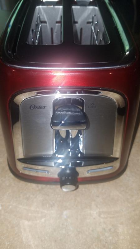 Oster 6544RD-053 Pop Up 2 Slice Toaster, Red 220V