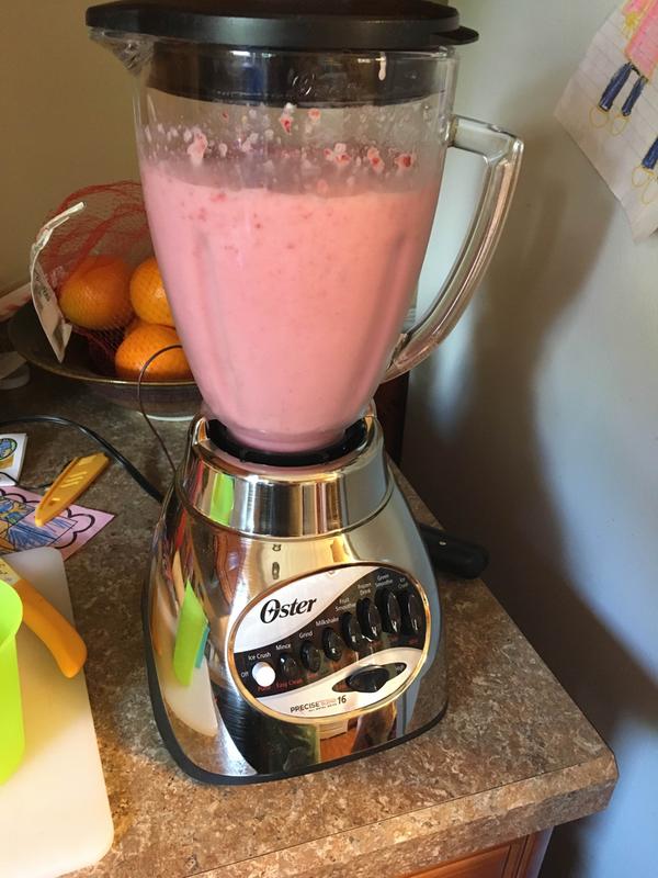 strawberry yogurt smoothie!