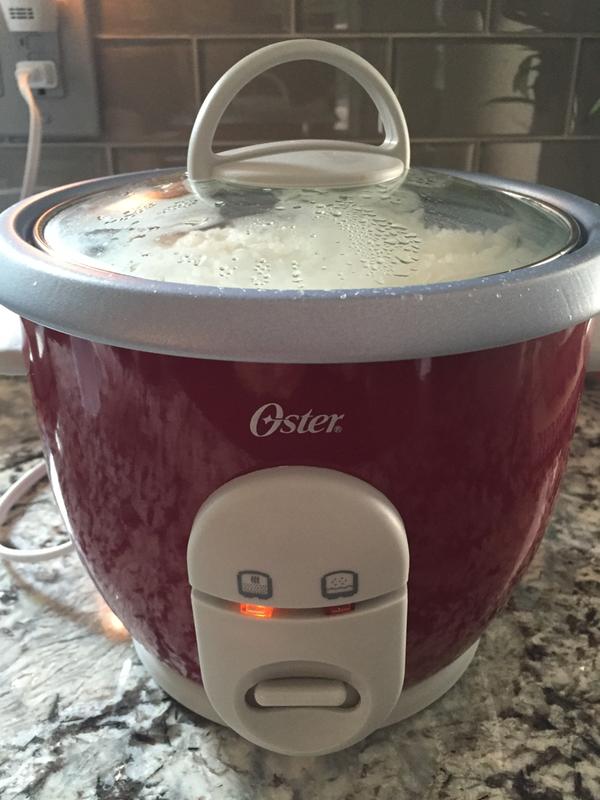 Oster 6 Cup Rice & Grain Cooker with Steamer