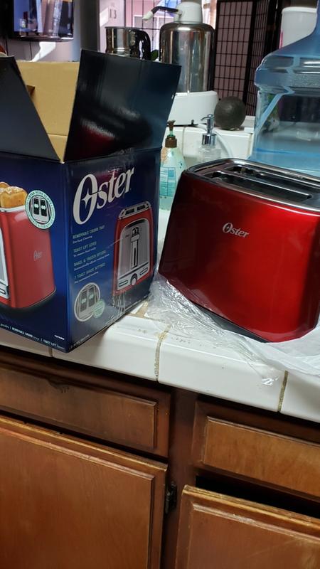 Oster 2-Slice Toaster, Candy Apple Red 