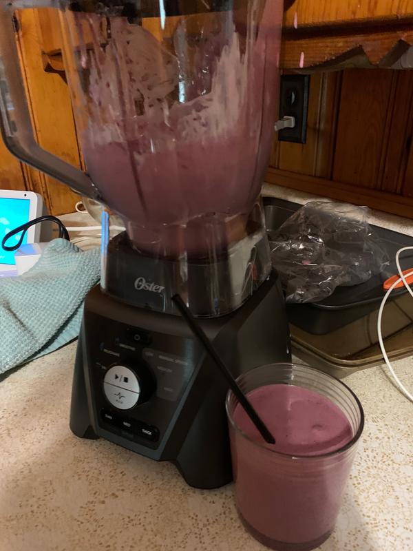 Oster Blender and Food Processor Combo with 3 Settings for Smoothies,  Shakes, and Food Chopping - 3 Speed Texture Select Settings Pro Blender  with
