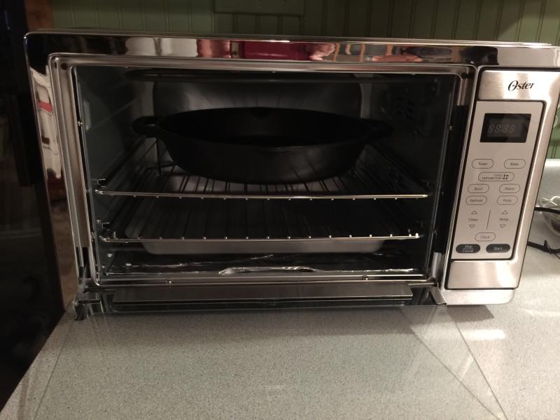 Oster Extra Large Countertop Convection Oven, 18.8 x 22 1/2 x 14.1,  Stainless Steel (VSK01)
