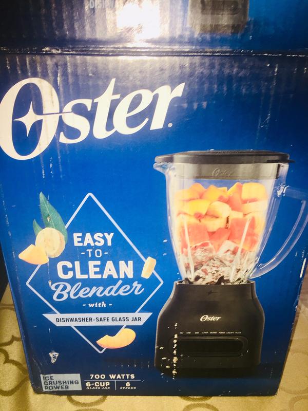 Oster Easy-to-clean Blender With Dishwasher-safe Glass Jar With A
