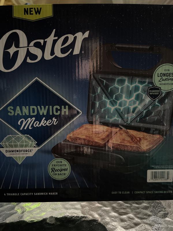 Oster® DiamondForce™ Sandwich Maker