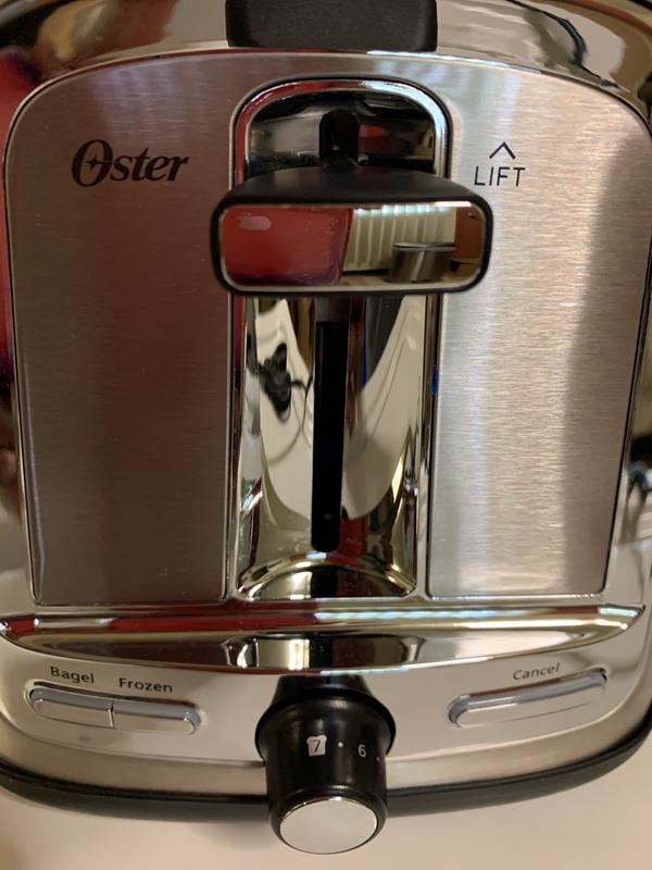 Oster TSSTJC5BBK 2-Slice Toaster Brushed Stainless Steel