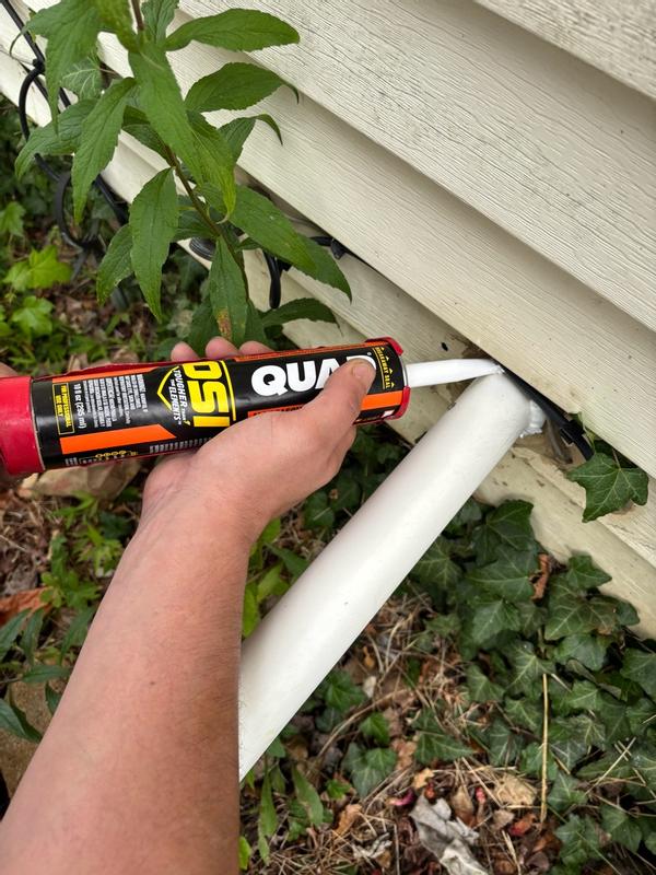 OSI Quad 10-oz Window and Door Bronze 201 Paintable Solvent Caulk