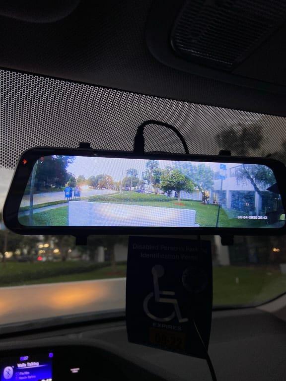 Your rear view mirror on steroids