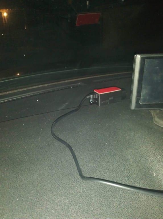 Had to velcro it until i get new windshield