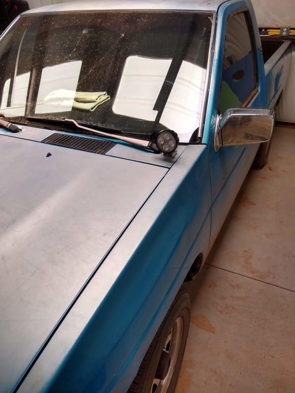 3" LED Pod Round Spot Mounted on Truck