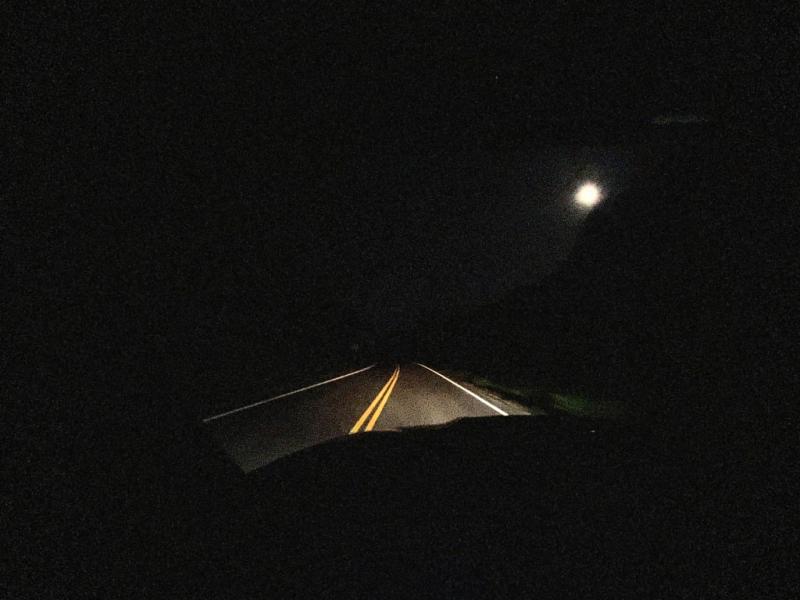 It's hard to drive and take a picture lol