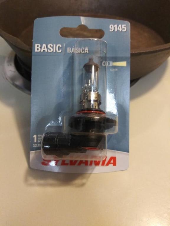 Fog Light Bulb Sylvania Silverstar H10 9145 Halogen S - 45W, 2-Pack, Plug & Play Upgrade Car & Truck H10 (9145) Bulb Shape Code Headlight Assemblies