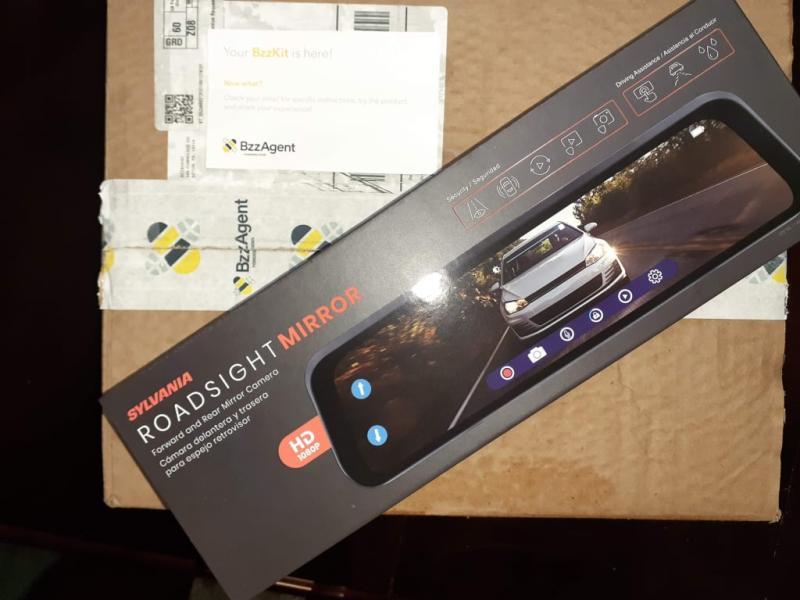 Opened box