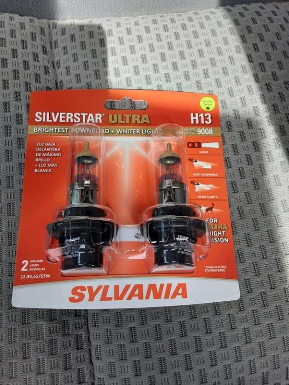 Sylvania silvestar ultra head lights