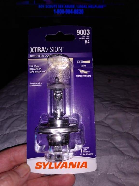 My new extra vision headlight