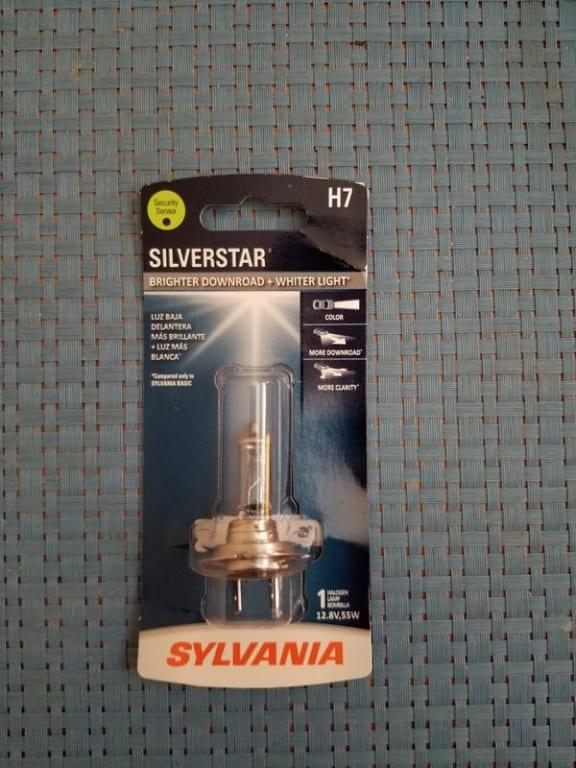 Sylvania h7 Silverstar