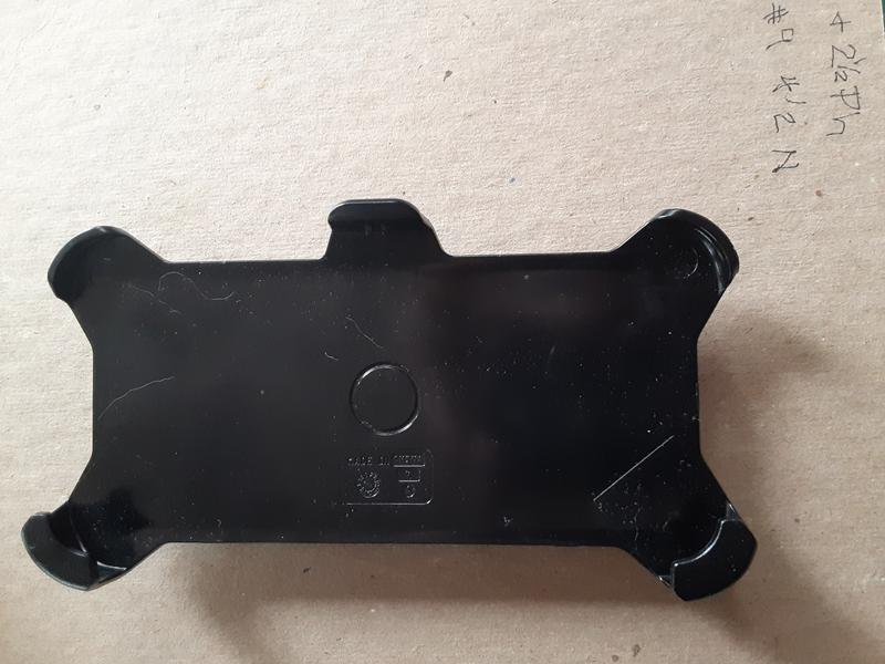 No window for camera lens.