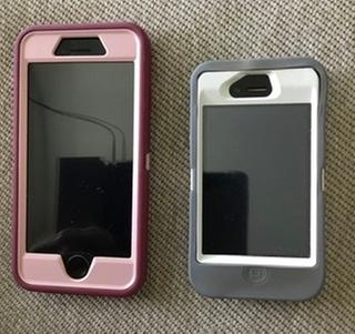 My iPhone SE (2nd gen) & iPhone 4S -both in otter boxes