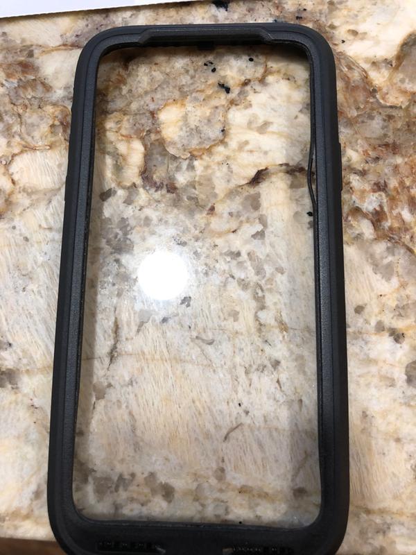 Case coming apart upper right side