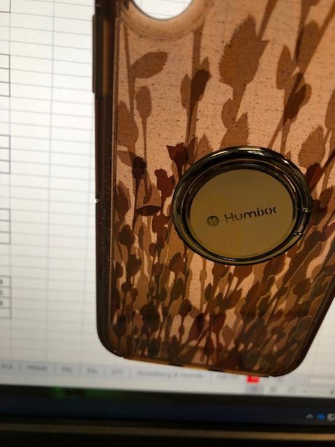 Case held up to a light