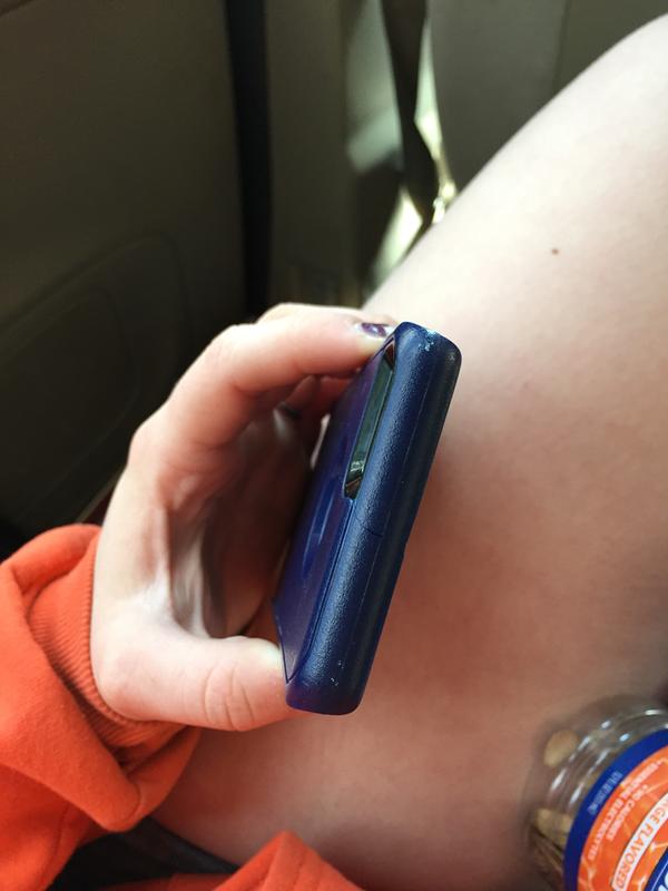 There's a crack along the middle of the top