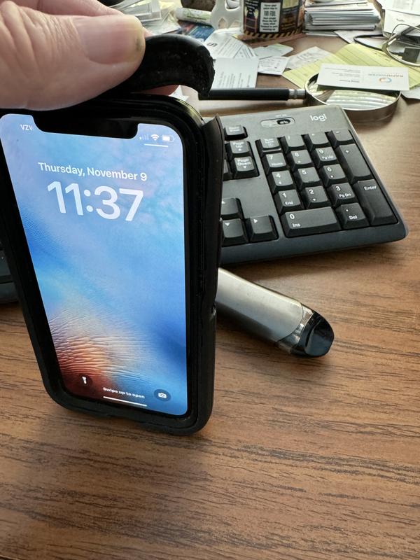 Now the top corner is deteriorated