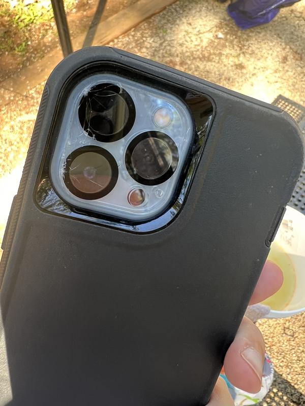 Cracked camera protector