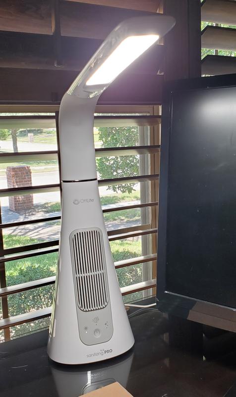 OttLite - Sanitizing Pro LED Desk Lamp and UVC Air Purifier