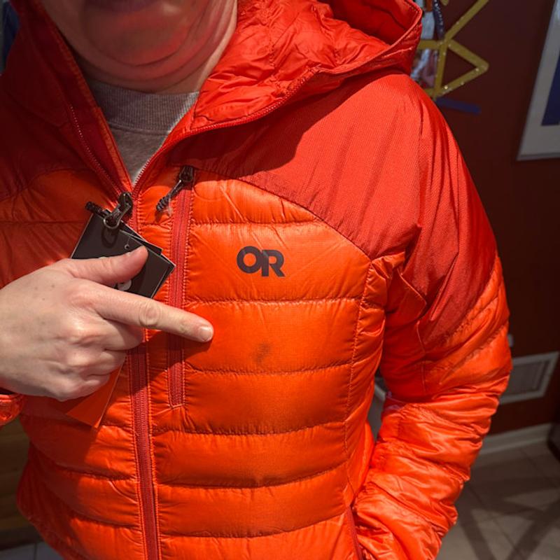 Photo submitted with review of product