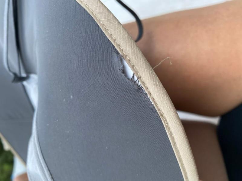 Photo submitted with review of product