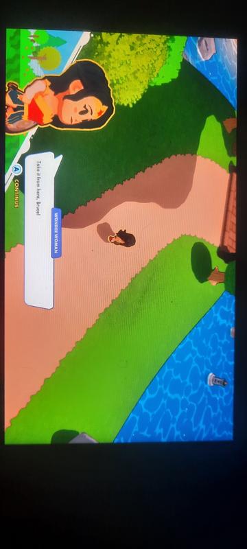 See and hear what characters are saying