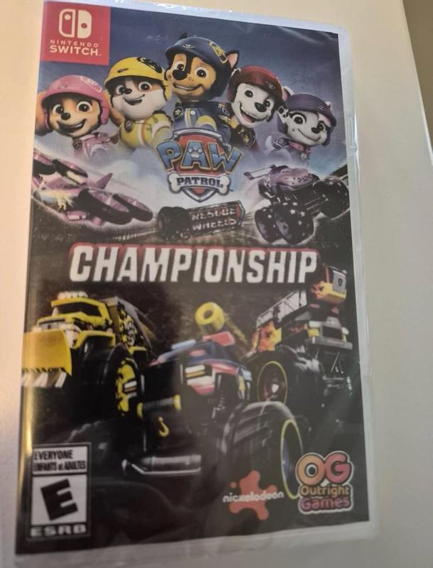 Nintendo Switch PAW Patrol: Rescue Wheels Championship Amazon.com: PAW Patrol Rescue Wheels: Championship - Nintendo Switch