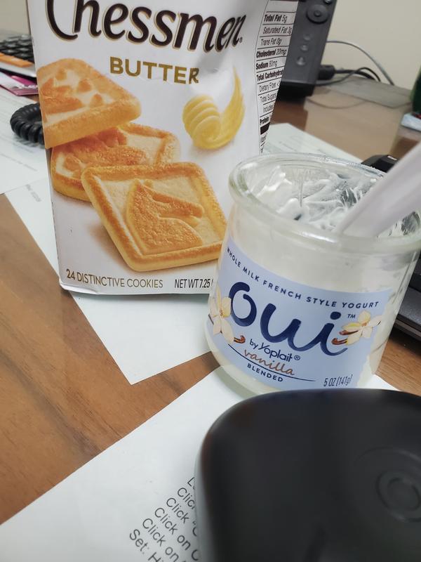 Oui by Yoplait Vanilla Gluten-Free French-Style Whole Milk Yogurt
