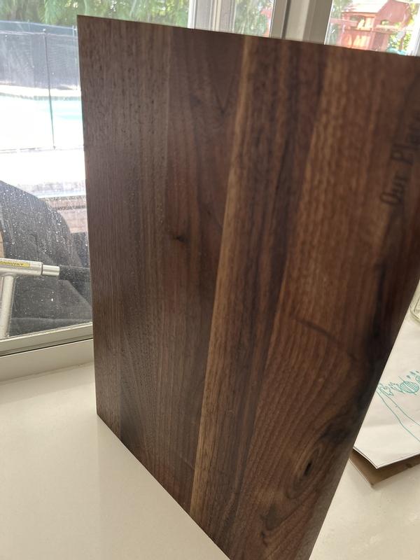 Customer photo for "Scared to get a splinter when using it"