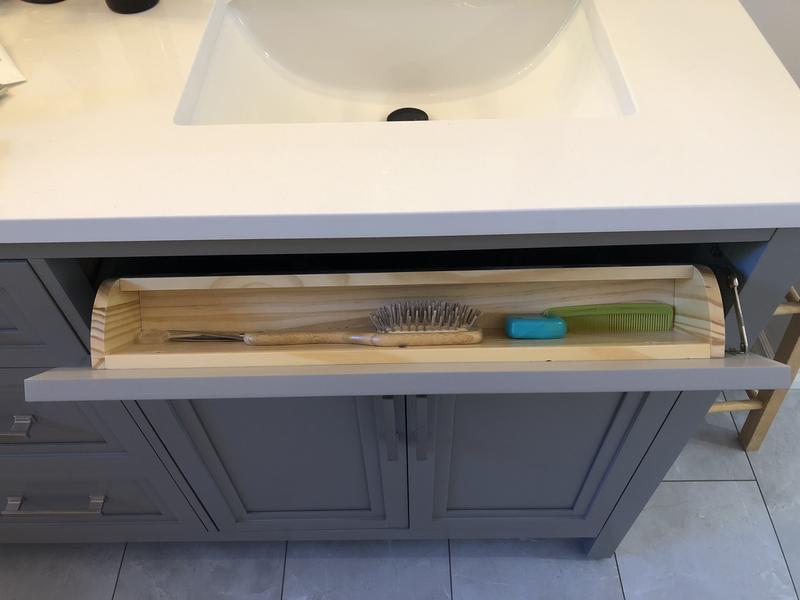 Top Drawers Are Spacious