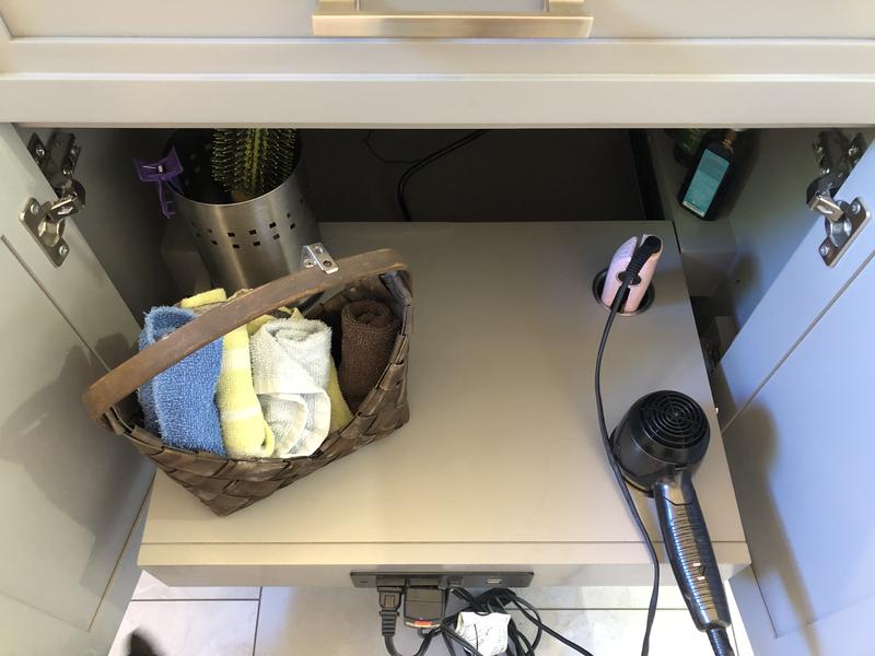 Power Drawer Side Pulled Out