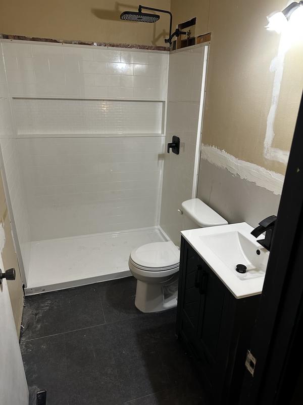 looks great. (ignore rest of room its not complete)