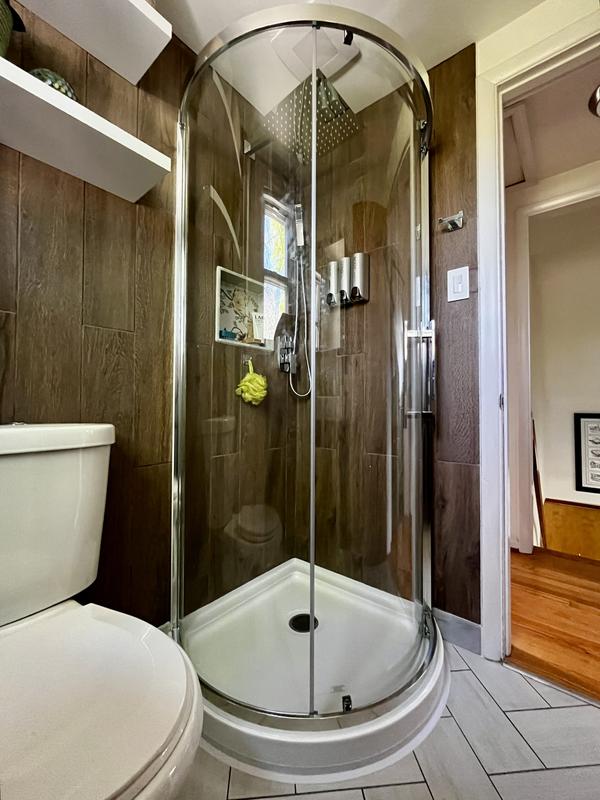 My new 32” corner shower