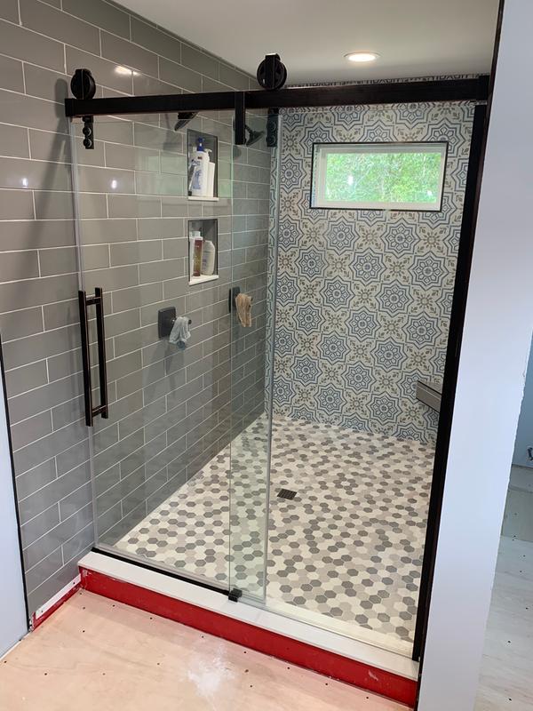 Ove Decors Side Panel Shower Sedona 60 Orb, Ove Sedona Bathtub Door