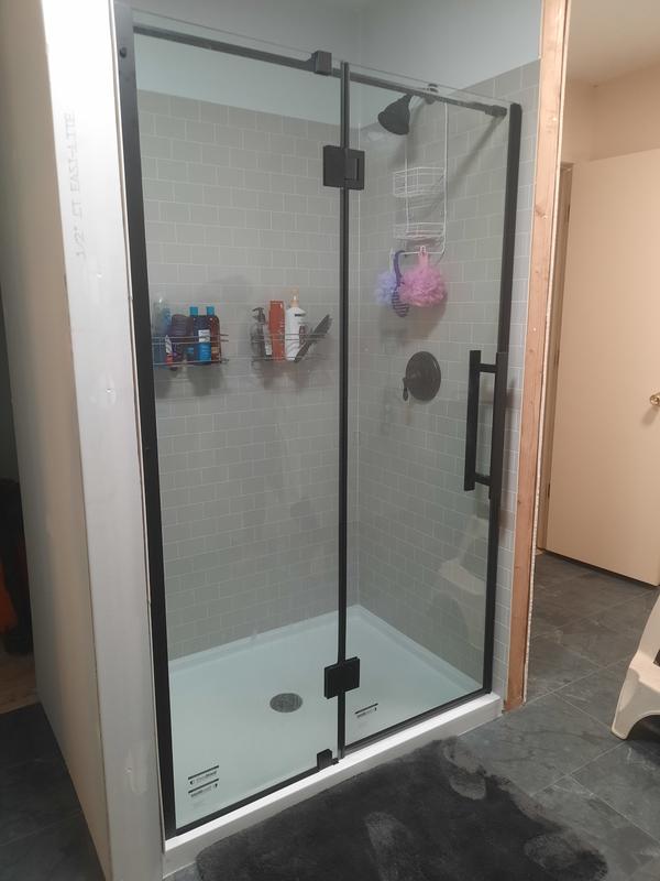 New shower door