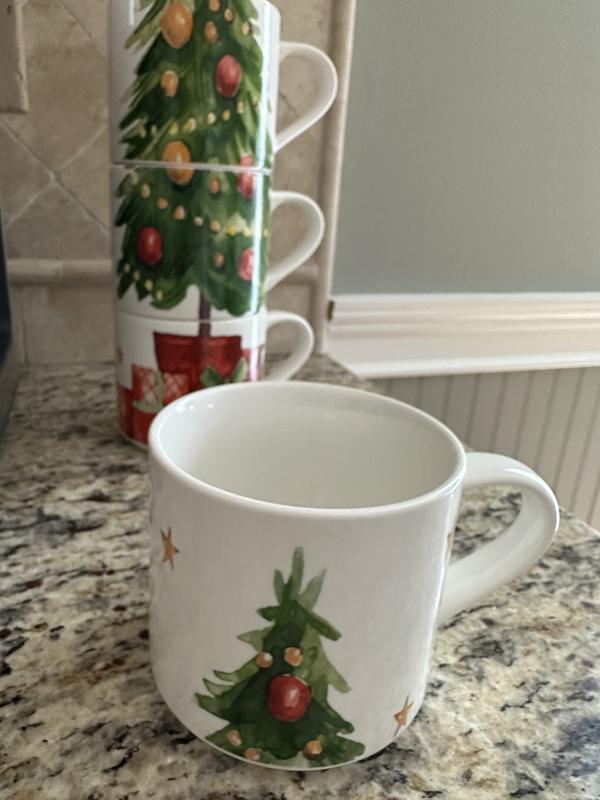 Mug is sturdy and holds about 2 cups of fluid