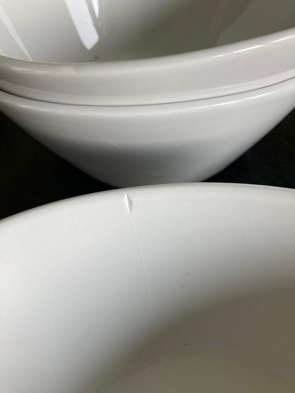 Chip on edge straight out of box